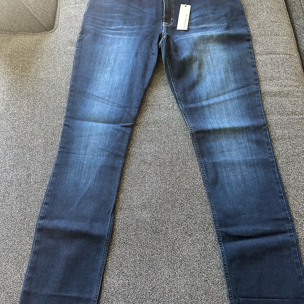 NWT CRAFTED by Lee CURVY SKINNY 16L